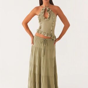 Peppermayo Sage Maxi Skirt